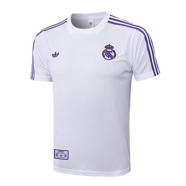 Maillot Entrainement Real Madrid 2025-26 Blanc 6
